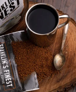 Franklin's Finest Survival Coffee (720 Servings, 1 Bucket) Food & Food Storage 12 Franklin's Finest Survival Coffee (720 Servings, 1 Bucket) Food & Food Storage