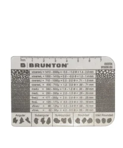 Navigation Cards BRUNTON GRAIN SIZE CARD