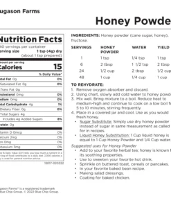 Augason Farms Honey Powder