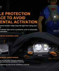 Fenix HP16R High-Performance Rechargeable Outdoor Headlamp Headlamps