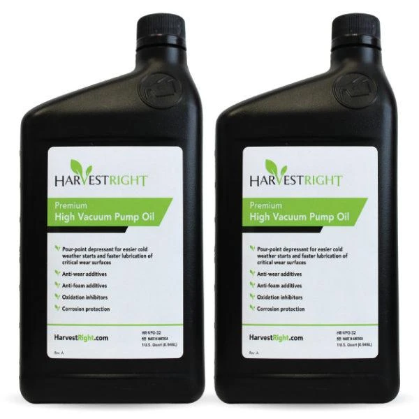 Harvest Right Vacuum Pump Oil (2-pack) Appliances 1 Harvest Right Vacuum Pump Oil (2-pack) Appliances