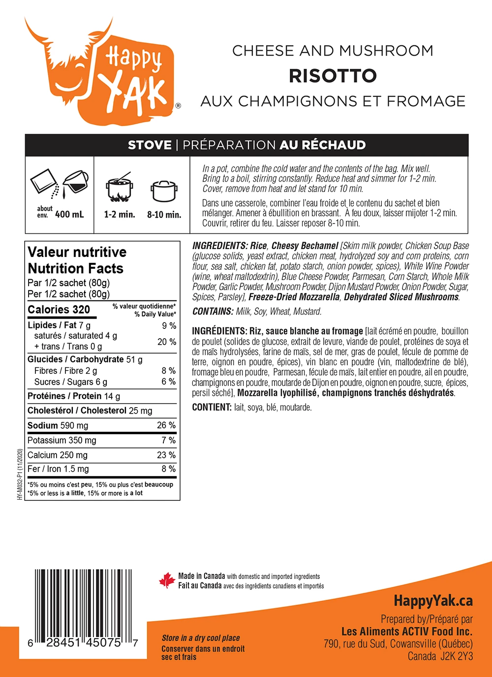 Food & Food Storage Happy Yak Vege-Sport Kit 6 Food & Food Storage Happy Yak Vege-Sport Kit