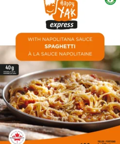 HAPPY YAK SPAGHETTI WITH NEAPOLITAN SAUCE