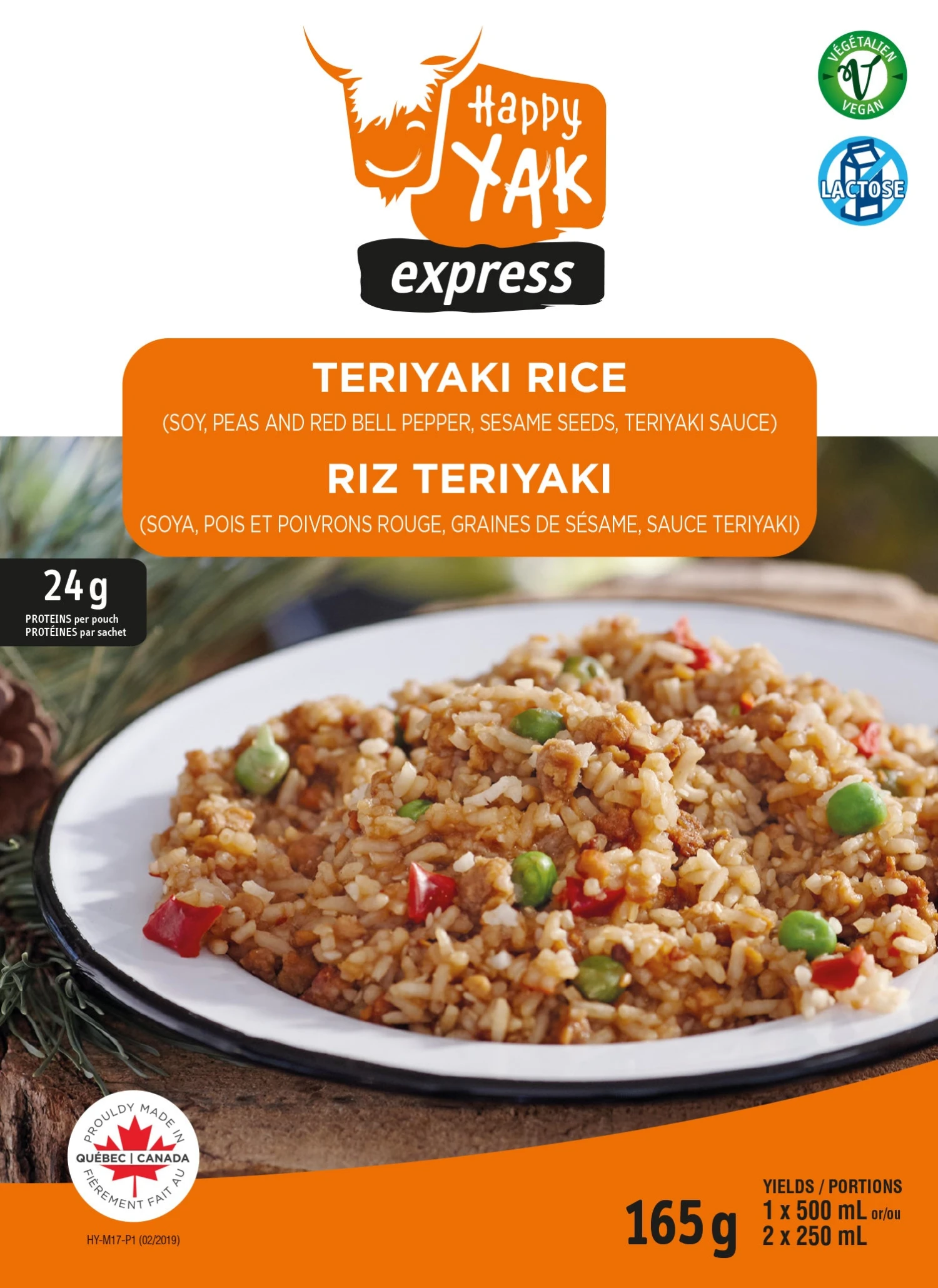 HAPPY YAK TERIYAKI RICE Food & Food Storage 1 HAPPY YAK TERIYAKI RICE Food & Food Storage