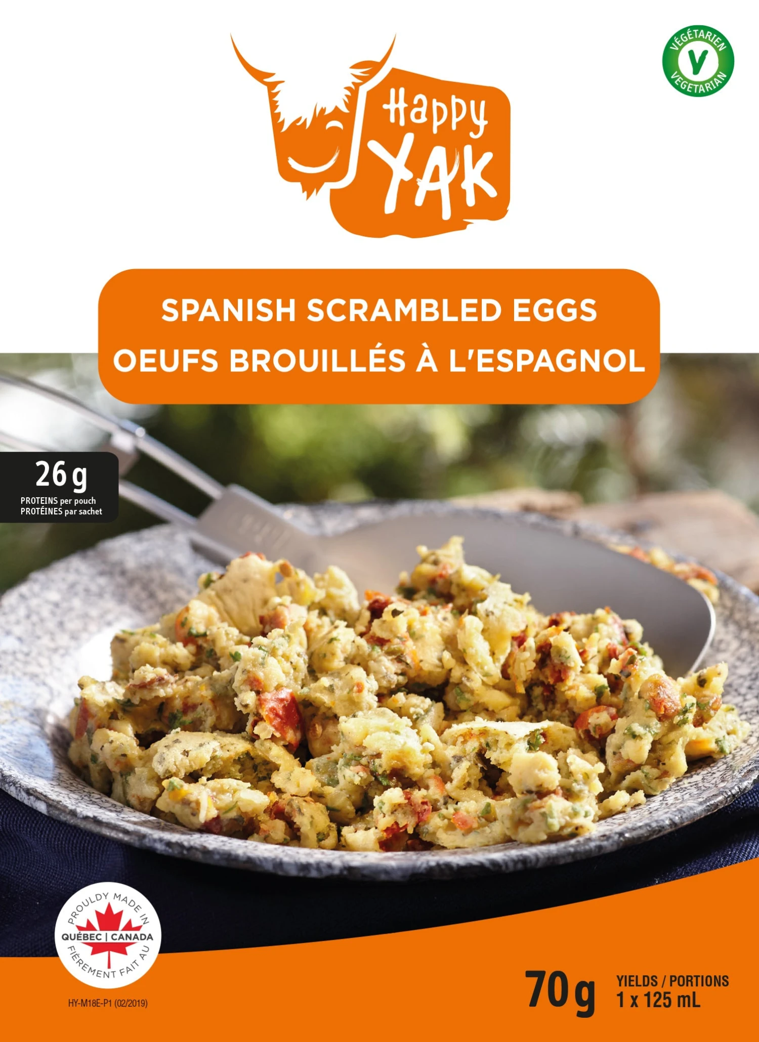 HAPPY YAK SPANISH SCRAMBLED EGGS 1 HAPPY YAK SPANISH SCRAMBLED EGGS