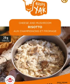 HAPPY YAK CHEESE AND MUSHROOM RISOTTO Food & Food Storage
