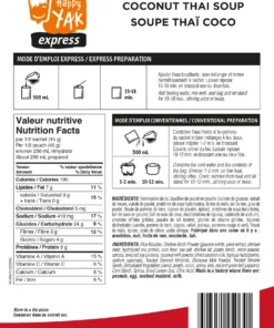 HAPPY YAK COCONUT THAI SOUP