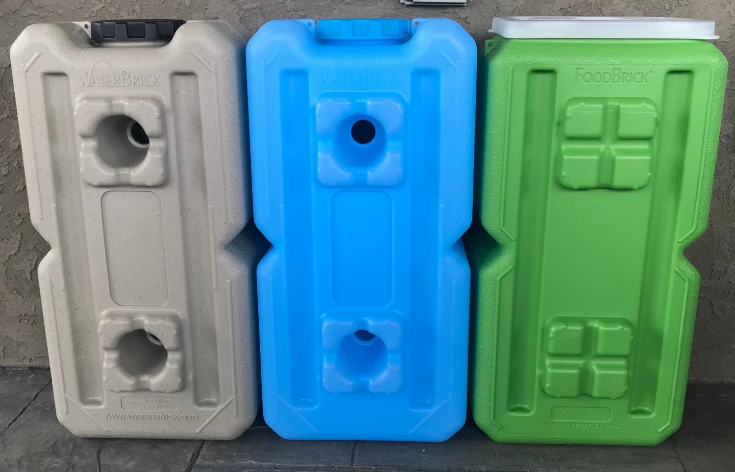 WaterBrick FoodBrick Sample Pack - 3.5 Gallon Food & Food Storage 6 WaterBrick FoodBrick Sample Pack - 3.5 Gallon Food & Food Storage