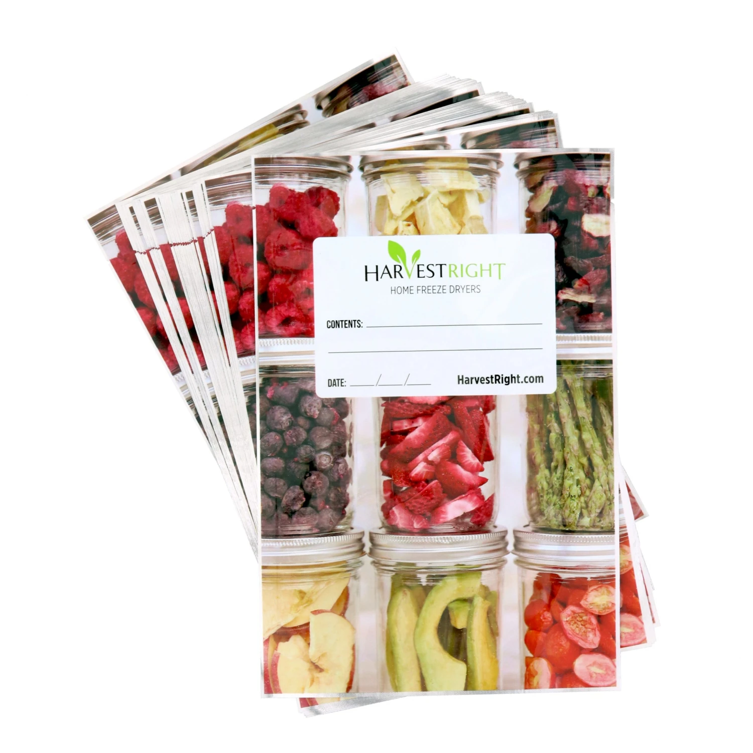 Harvest Right Food & Food Storage 1 Gallon Mylar Bag 10" X 14" 7.0 Mils- 50 Pack 1 Harvest Right Food & Food Storage 1 Gallon Mylar Bag 10" X 14" 7.0 Mils- 50 Pack