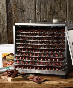 LEM BIG BITE STAINLESS STEEL DEHYDRATOR WITH 12 HOUR TIMER Food & Food Storage