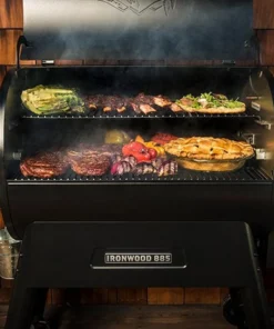 TRAEGER IRONWOOD 885 PELLET GRILL 29 TRAEGER IRONWOOD 885 PELLET GRILL