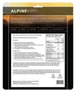 AlpineAire Spicy African Peanut Stew With Sweet Potatoes