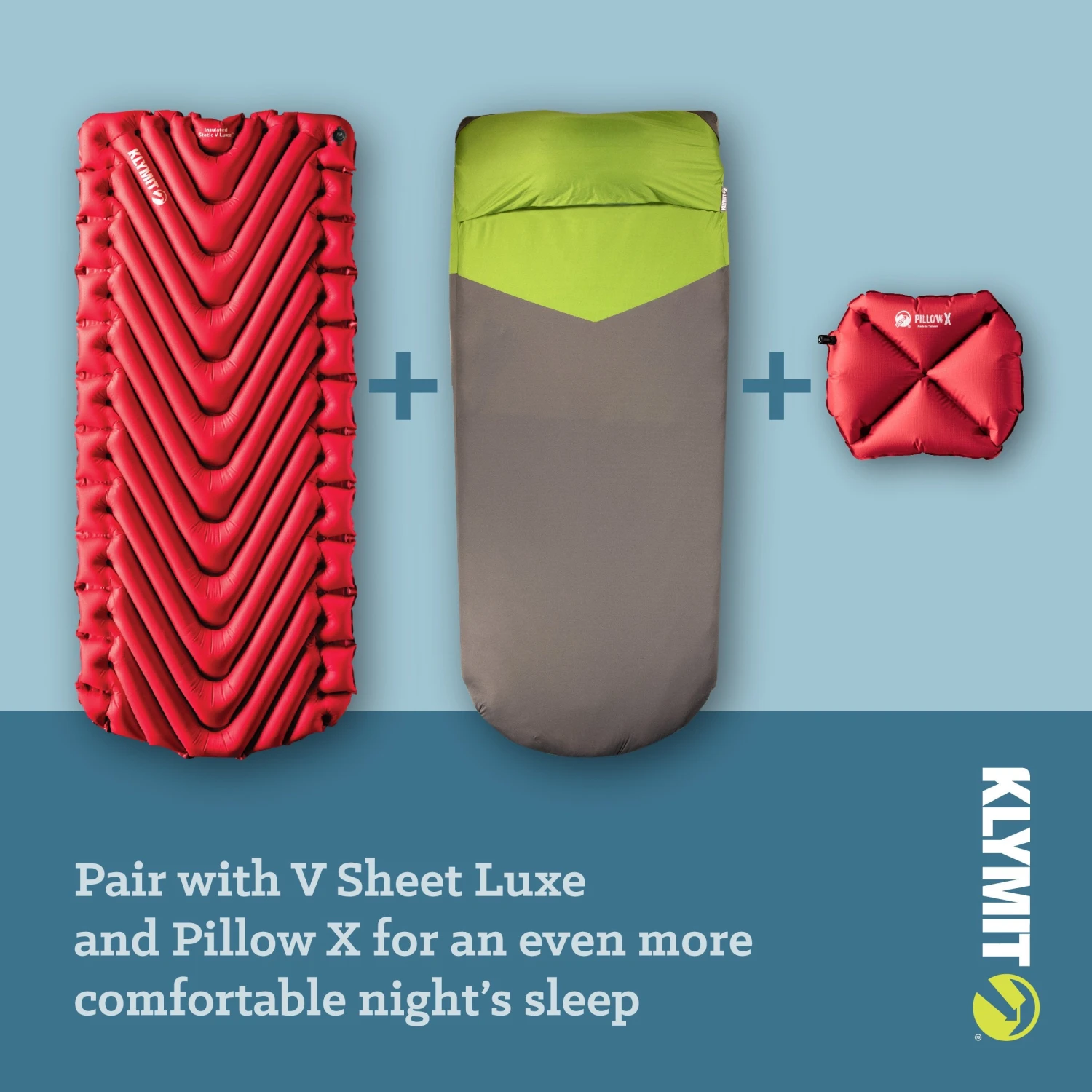 Camping & Hunting Klymit Insulated Static V Luxe Sleeping Pad 8 Camping & Hunting Klymit Insulated Static V Luxe Sleeping Pad