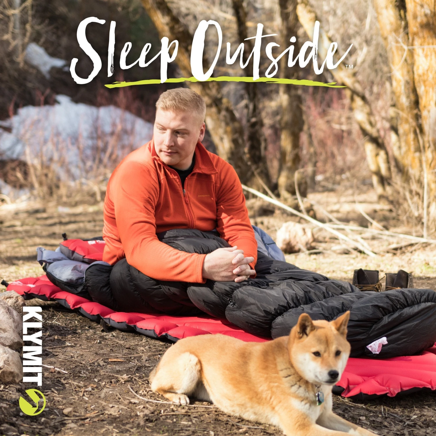 Camping & Hunting Klymit Insulated Static V Luxe Sleeping Pad 20 Camping & Hunting Klymit Insulated Static V Luxe Sleeping Pad