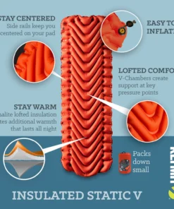 Camping & Hunting Klymit Insulated Static V Sleeping Pad 19 Camping & Hunting Klymit Insulated Static V Sleeping Pad