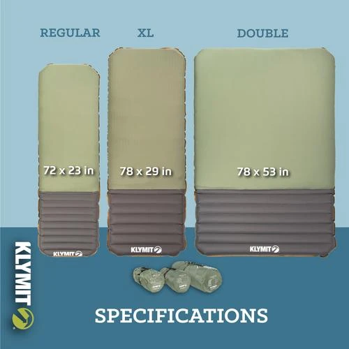 Klymit Klymaloft Double Sleeping Pad Camping & Hunting 3 Klymit Klymaloft Double Sleeping Pad Camping & Hunting