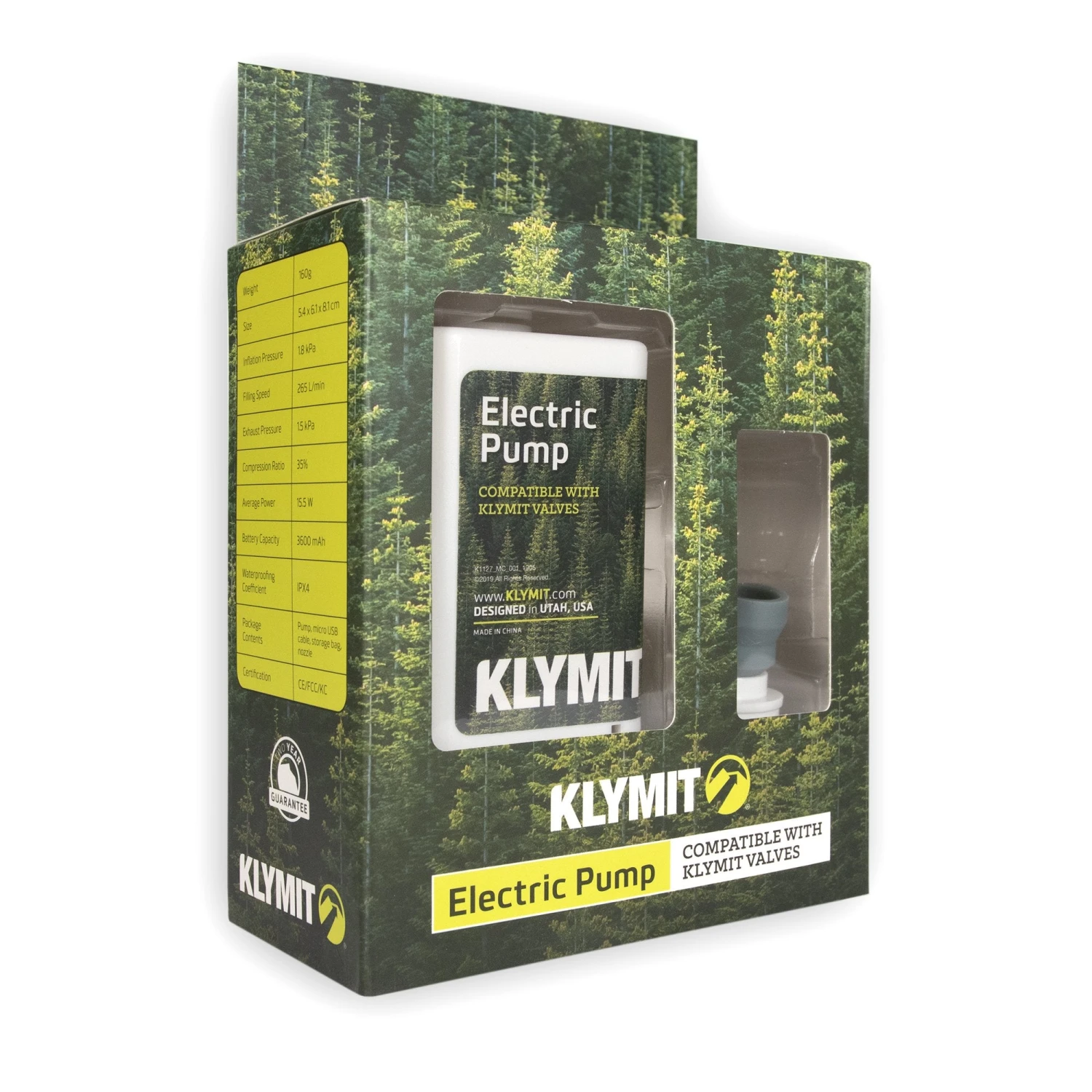 Camping & Hunting Klymit USB Rechargeable Pump 2 Camping & Hunting Klymit USB Rechargeable Pump