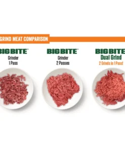 Food & Food Storage LEM DUAL GRIND #22 BIG BITE MEAT GRINDER - 1HP