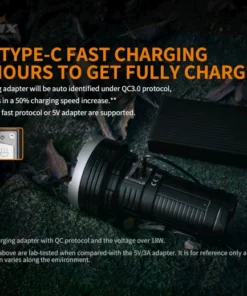 Flashlights Fenix LR40R Rechargeable 12000 Lumen Flashlight