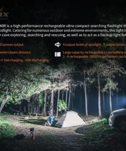 Flashlights Fenix LR40R Rechargeable 12000 Lumen Flashlight