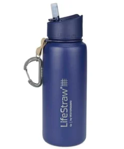 LifeStraw Go Stainless Steel Filter Bottle 24oz Water
