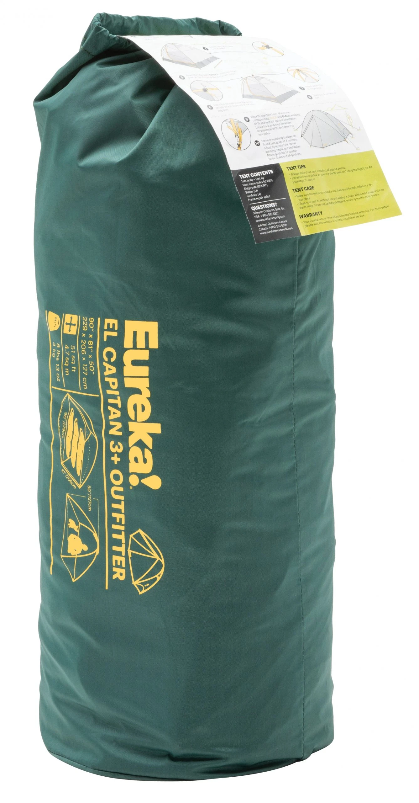 EUREKA EL CAPITAN+ OUTFITTER TENT Gear 12 EUREKA EL CAPITAN+ OUTFITTER TENT Gear