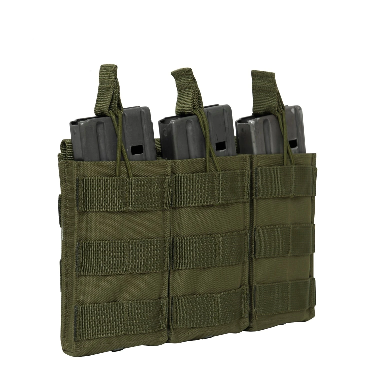 Rothco MOLLE Open Top Triple Mag Pouch 3 Rothco MOLLE Open Top Triple Mag Pouch