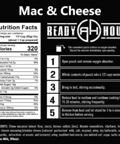 Long Term Food Kits Ready Hour 1 Year Emergency Food Supply