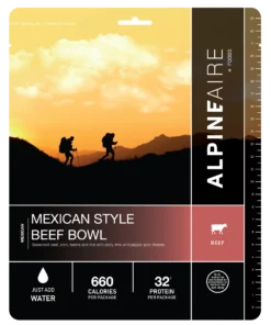 AlpineAire Mexican Style Beef Bowl (with Rice And Beans)