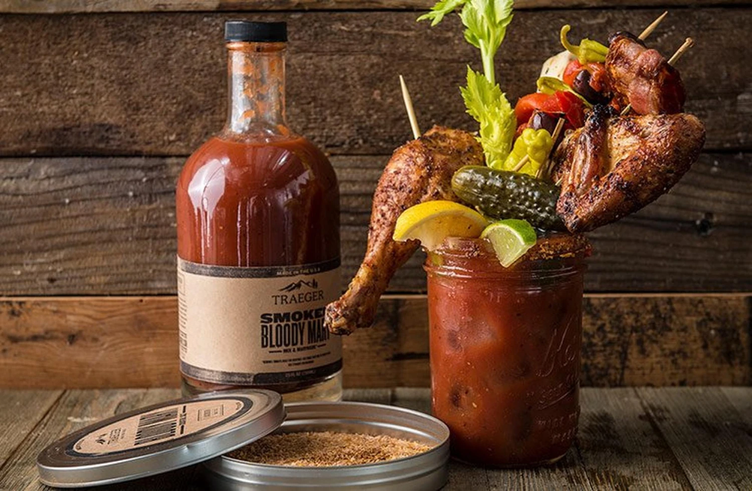 TRAEGER SMOKED BLOODY MARY MIX & MARINADE 750 ML Traeger Accessories 5 TRAEGER SMOKED BLOODY MARY MIX & MARINADE 750 ML Traeger Accessories