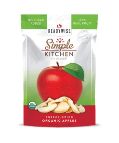 ReadyWise Food & Food Storage Simple Kitchen Organic Freeze-Dried Apples - 6 Pack