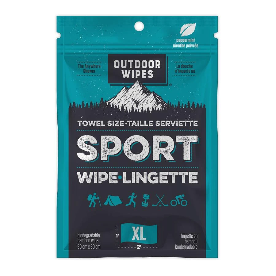 Gear Outdoor Wipes - XL Sports Wipes 1 Gear Outdoor Wipes - XL Sports Wipes