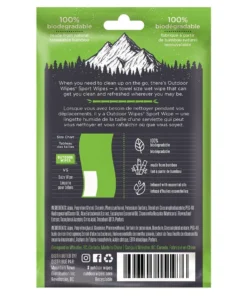 Gear Outdoor Wipes - XL Sports Wipes 12 Gear Outdoor Wipes - XL Sports Wipes
