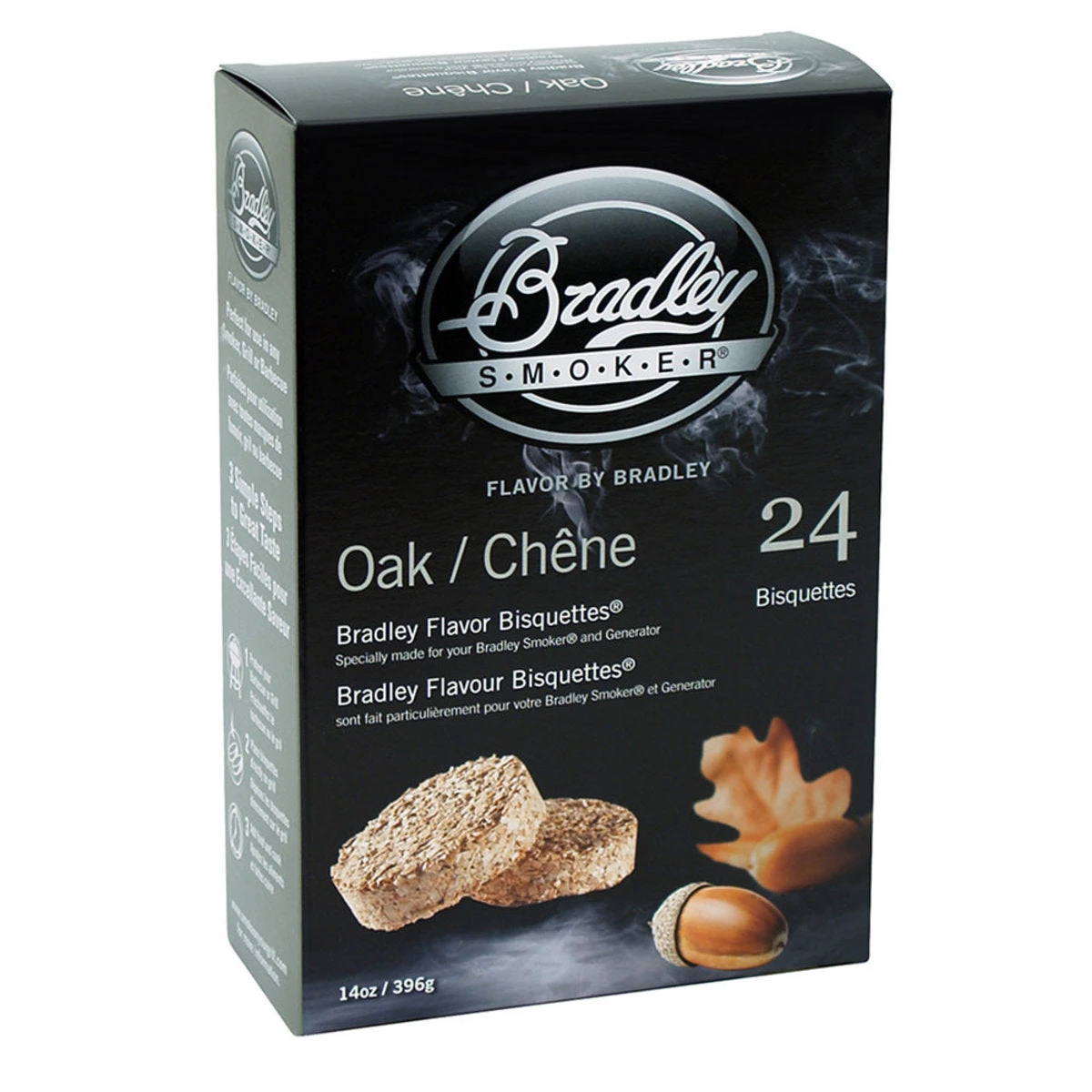 Bradley Bisquettes Bradley Flavor Bisquettes - Oak 24Pk 1 Bradley Bisquettes Bradley Flavor Bisquettes - Oak 24Pk
