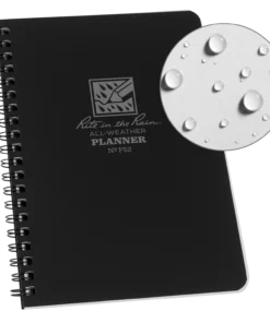 Waterproof Notebooks Rite In The Rain Weatherproof Side Spiral Weekly Planner, 4.625 In. X 7 In.