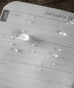 Rite In The Rain Weatherproof Black 2022 Pocket Calendar- 3.5" X 5.5" 9 Rite In The Rain Weatherproof Black 2022 Pocket Calendar- 3.5