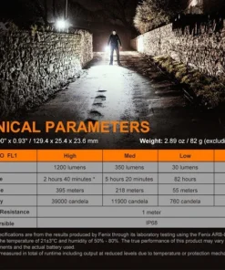 Fenix PD32 V2.0 1200 Lumen Flashlight Flashlights