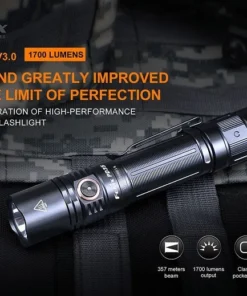 FENIX PD35 V3.0 1700 LUMENS RECHARGEABLE FLASHLIGHT
