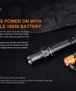 FENIX PD35 V3.0 1700 LUMENS RECHARGEABLE FLASHLIGHT