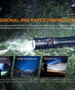 FENIX PD35 V3.0 1700 LUMENS RECHARGEABLE FLASHLIGHT