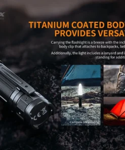 Flashlights FENIX PD40R V2.0 3000 LUMENS RECHARGEABLE FLASHLIGHT