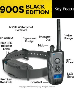 DOGTRA 1900S TRAINING SYSTEM- BLACK EDITION 9 DOGTRA 1900S TRAINING SYSTEM- BLACK EDITION