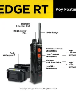 DOGTRA EDGE RT TRAINING SYSTEM Dogs 8 DOGTRA EDGE RT TRAINING SYSTEM Dogs
