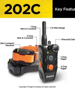 Dogs DOGTRA 202C 2-DOG TRAINING SYSTEM