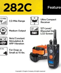 Dogs DOGTRA 282C 2-DOG TRAINING SYSTEM
