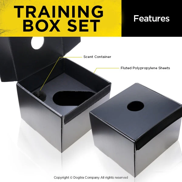 DOGTRA TRAINING BOX SET (3) Dogs 2 DOGTRA TRAINING BOX SET (3) Dogs
