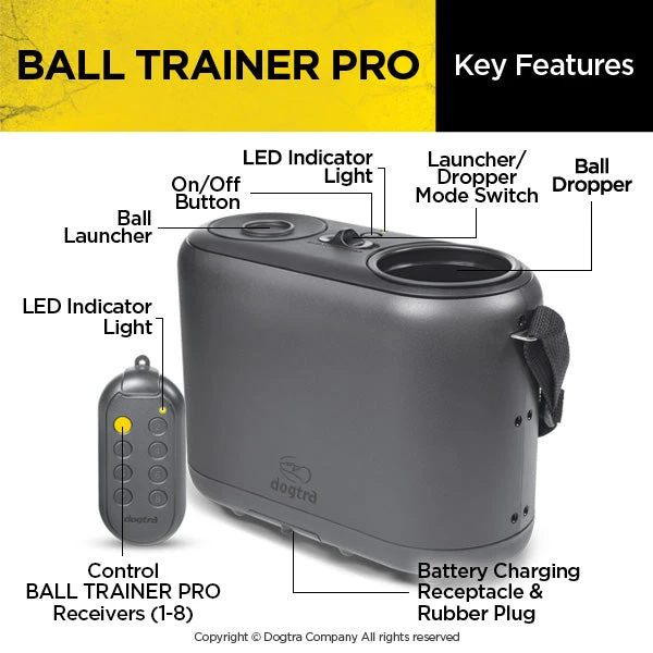 DOGTRA BALL TRAINER PRO 3 DOGTRA BALL TRAINER PRO