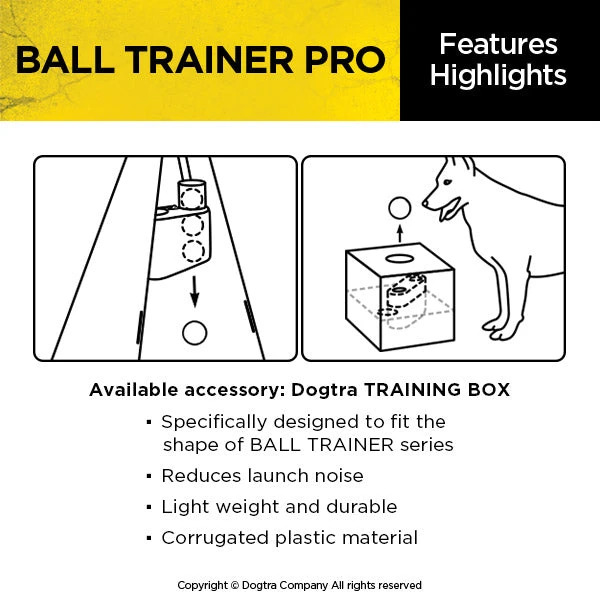 DOGTRA BALL TRAINER PRO 5 DOGTRA BALL TRAINER PRO