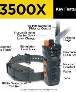 DOGTRA 3500X TRAINING SYSTEM Dogs 9 DOGTRA 3500X TRAINING SYSTEM Dogs