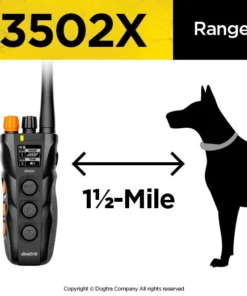 DOGTRA 3502X 2-DOG TRAINING SYSTEM 10 DOGTRA 3502X 2-DOG TRAINING SYSTEM